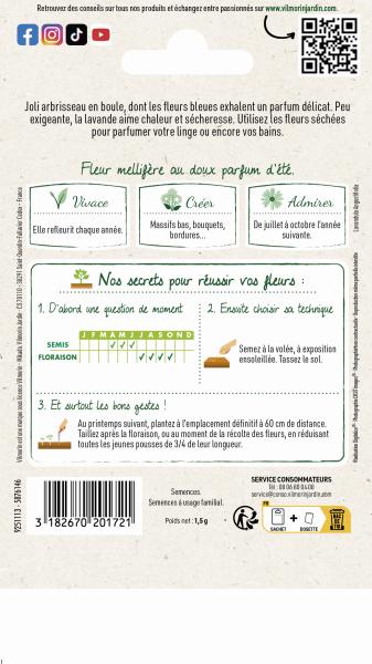 Fleurs - Lavande Vraie - MEDIA_PACKAGING_VERSO